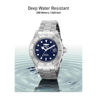 Invicta Pro Diver 34023 Reloj de Acero Inoxidable para Hombre con Esfera Azul y Movimiento de Cuarzo