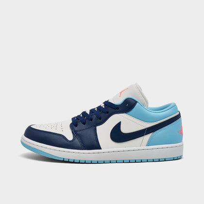 Air Jordan Retro 1 Low Casual Shoes Sail/Blue Chill/Hot Lava/Blue Void