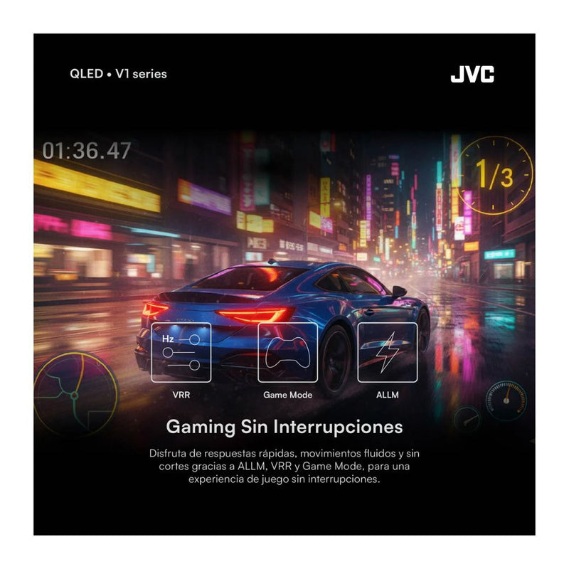 Televisor JVC 50” 4K Google TV LT-50KM758
