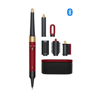 Dyson Moldeador multifunción y secador Dyson Airwrap i.d.™ Liso+Ondulado (Red Velvet/Gold)