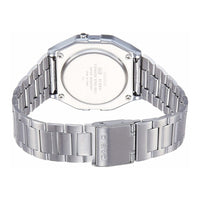 CASIO A158WA-1 Reloj digital para hombre con retroiluminación LED, cronómetro, alarma diaria y resistencia al agua