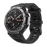 Amazfit T-Rex 3 - Reloj Inteligente Resistente Negro Con Pantalla Amoled 1.5 Pulgadas, Gps De Doble Banda Y 27 Días De Batería