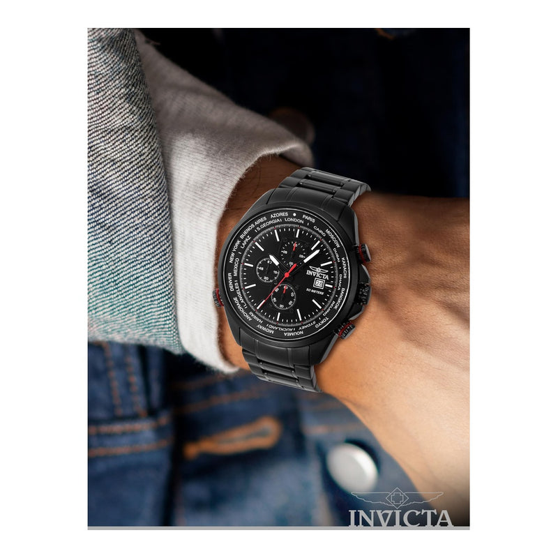 Invicta Aviator Men 50mm Quartz