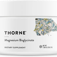 Thorne - Bisglicinato de magnesio, fórmula de magnesio en polvo, favorece un sueño reparador, certificado NSF para el deporte, sin gluten, 6.5 onzas, 60 porciones
