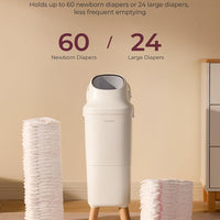 Momcozy Cubo para Pañales con Control de Olores