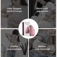 Momcozy A1Pro Masajeador de Lactancia con Calor y Vibración Profunda
