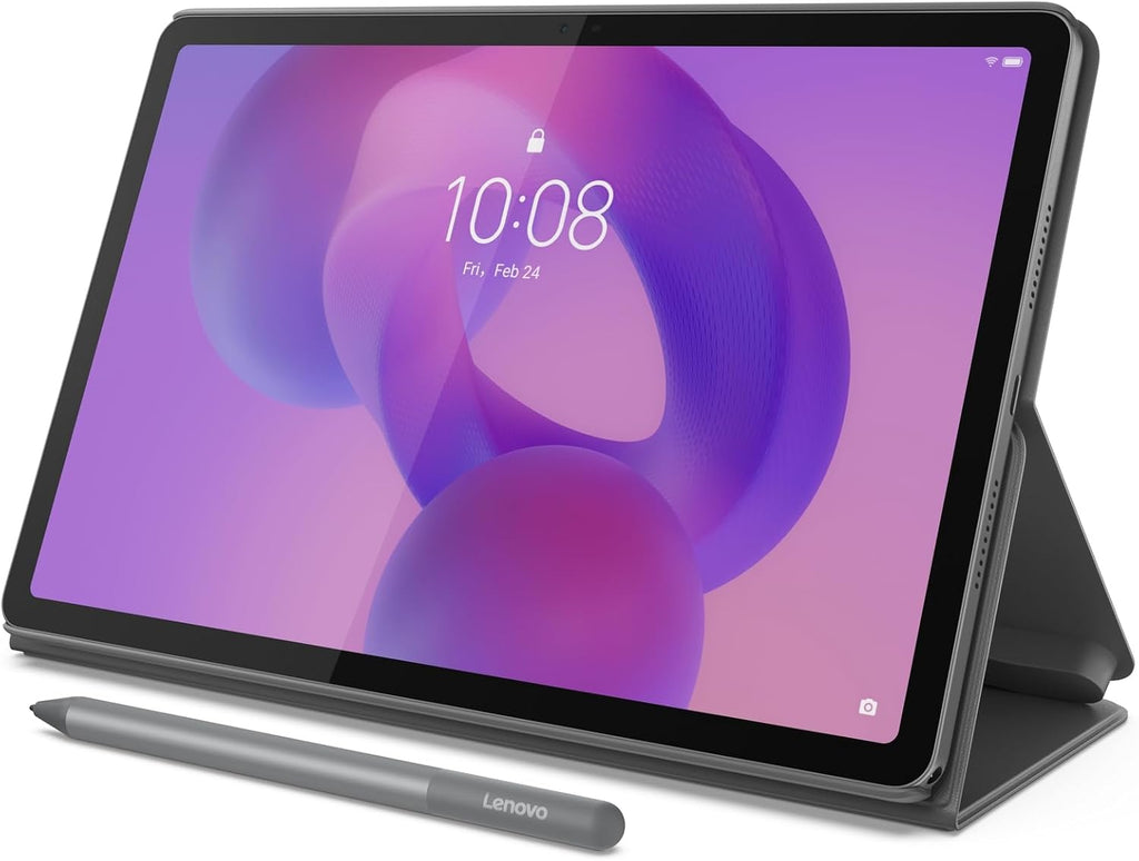 Lenovo Idea Tab - College Tablet - 11″ 2.5K IPS Touchscreen Display - 90Hz - MediaTek Dimensity 6300-4 GB Memory - 128 GB Storage - Integrated Arm Mali-G57 MC2 - Tab Pen and Folio Case - Idea Tab