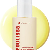 K-SECRET SEOUL 1988 Suero de Retinal – Formulado con Liposoma de Retinal Avanzado 2% y Extracto de Ginseng Negro 58%