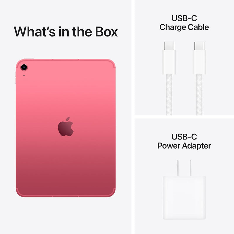 Apple iPad A16 11" (2025) Wi-Fi + Cellular (5G) - Rosa