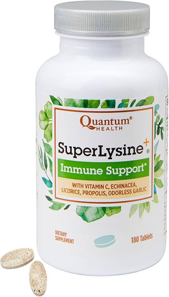 Quantum Super Lisina + Sistema Inmunológico, F-SL180, 1, 1 ✅ Apoya tu salud inmunológica: combina seis nutrientes bien investigados en una galardonada ✅ TANTOS BENEFICIOS EN UNO - Fortalece la respues