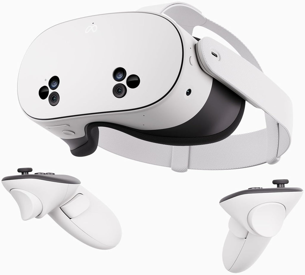 Meta Quest 3S 128GB | VR Headset — Thirty-Three Percent More Memory — Virtual Reality Without Wires — Access to 40+ Game