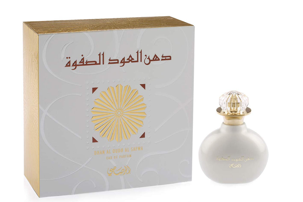 RASASI Dhan Al Oudh Al Nokhba Men and Women (Unisex) EDP - 40 ML (1.3 oz) | Exquisite Oriental Blends | Diffusive Notes of Woods, Oud, Spices and Musk | Elegant bottle Perfumes