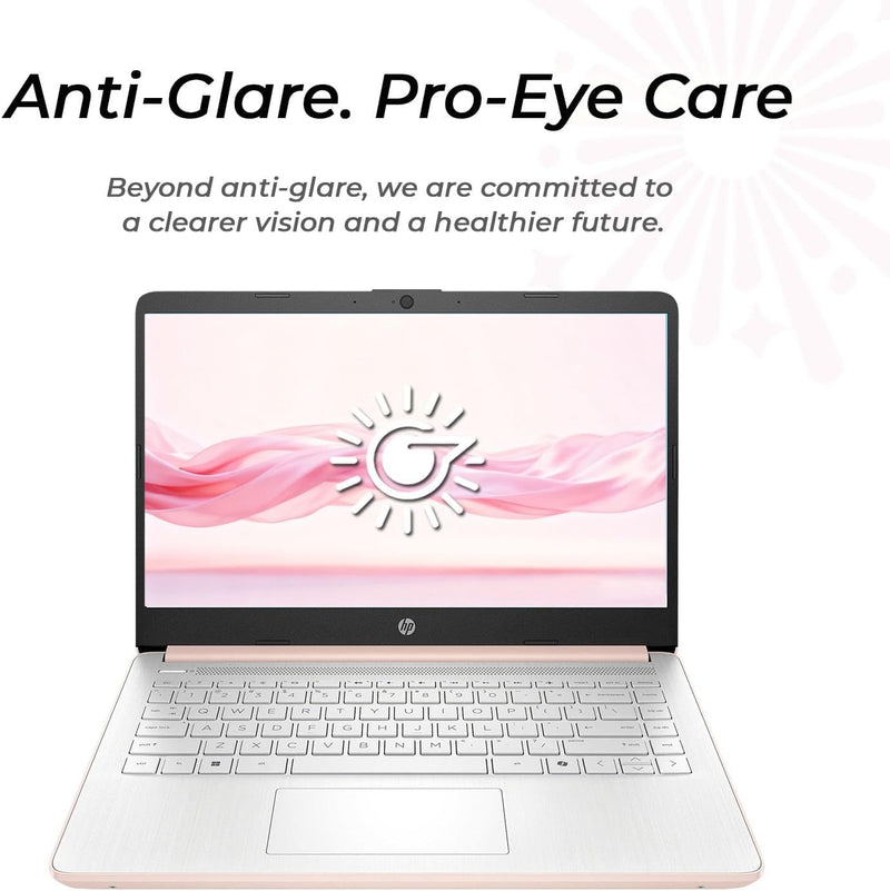 HP Everyday Slim Laptop • 2026-2027 Edition • Microsoft Office 365 Included • Intel N150 CPU • 128GB SSD + 1TB Cloud Storage • Stunning Color • Copilot AI • Windows 11