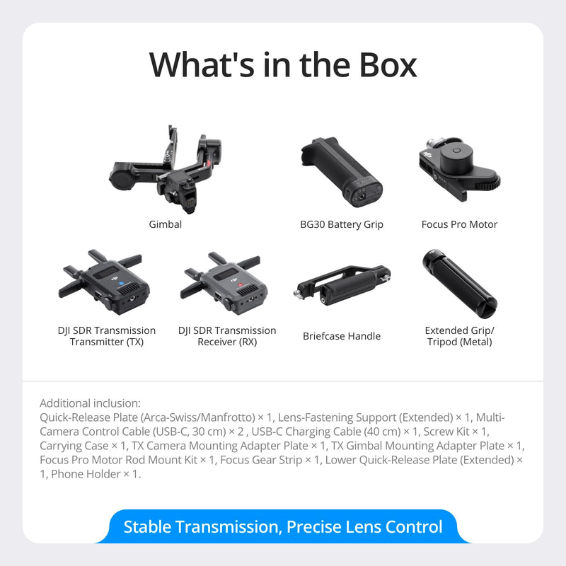 DJI RS 4 Pro Combo (2026)
