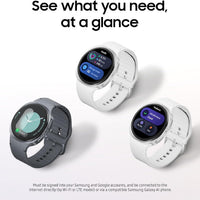 Samsung Galaxy Watch 8 (2025), Graphite, 40mm, Bluetooth Smartwatch