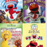 Sesame Street: 4-Film Collection: Adventures of Elmo in Grouchland / The Letter Quest & Other Magical Tales / Big Bird's