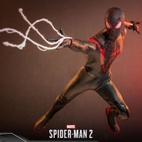 Hot Toys Miles Morales Traje Mejorado - Spider-Man 2 (VGM55) 1:6