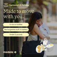 Medela Pump in Style Pro+ Extractor de Leche Eléctrico Manos Libres con Biberones