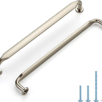 HOME EDIT Brushed Nickel Solid Cabinet Handles & Pulls 7-1/2 Inch 20 Pack