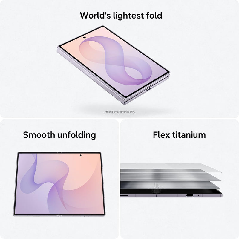 Samsung Galaxy Z Fold8 5G 256GB - Lavanda (Desbloqueado)