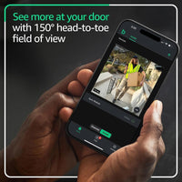 Blink Video Doorbell – Head-to-toe HD view, two-year battery life, and simple setup. Required Sync Module not included – Add-On (Black)