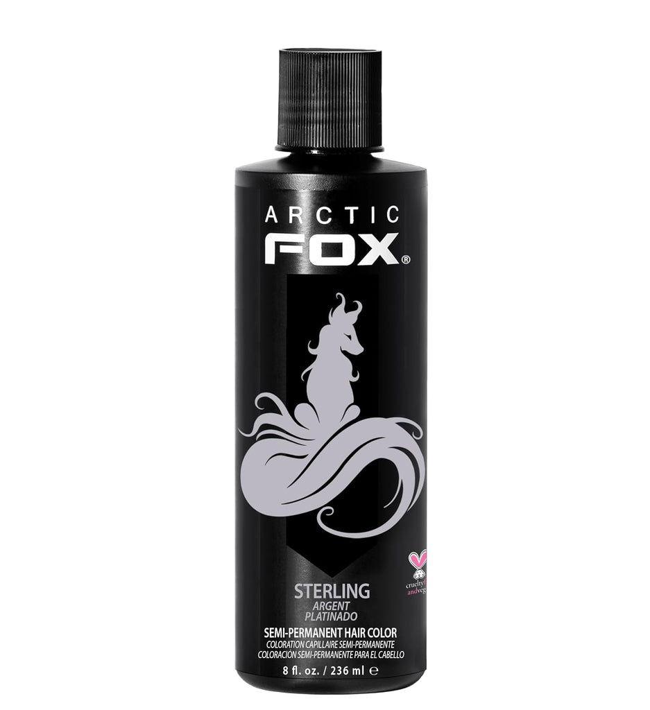 ARCTIC FOX Hair Color Sterling - Semi-Permanent Vegan - 8 fl oz