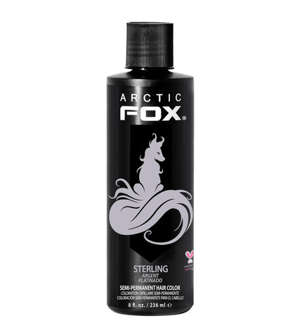 ARCTIC FOX Hair Color Sterling - Semi-Permanent Vegan - 8 fl oz
