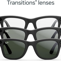 Ray-Ban Meta (Gen 1), Wayfarer, Matte Black