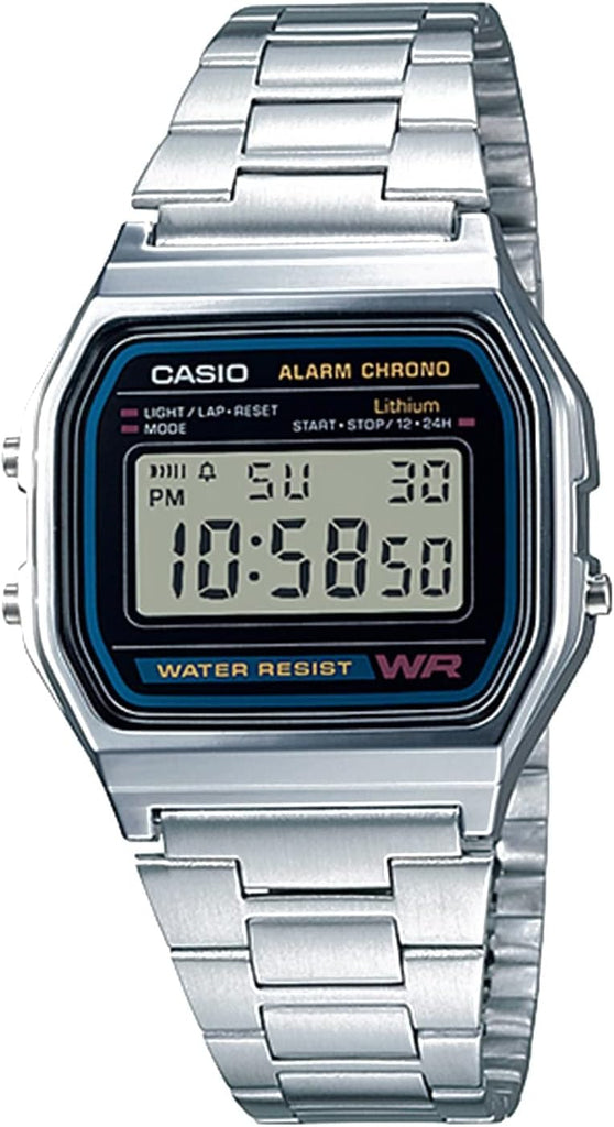 Casio A158WA Series | Reloj Digital Unisex | Vintage | WR