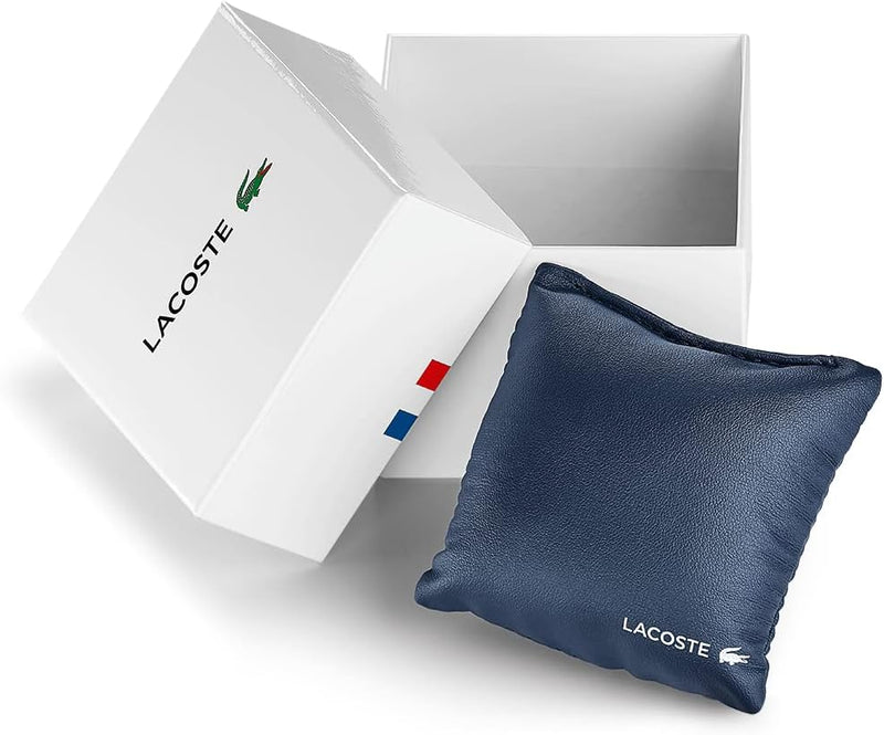 Reloj Lacoste 12.12 Cronógrafo - Correa de Silicona (Blanco)