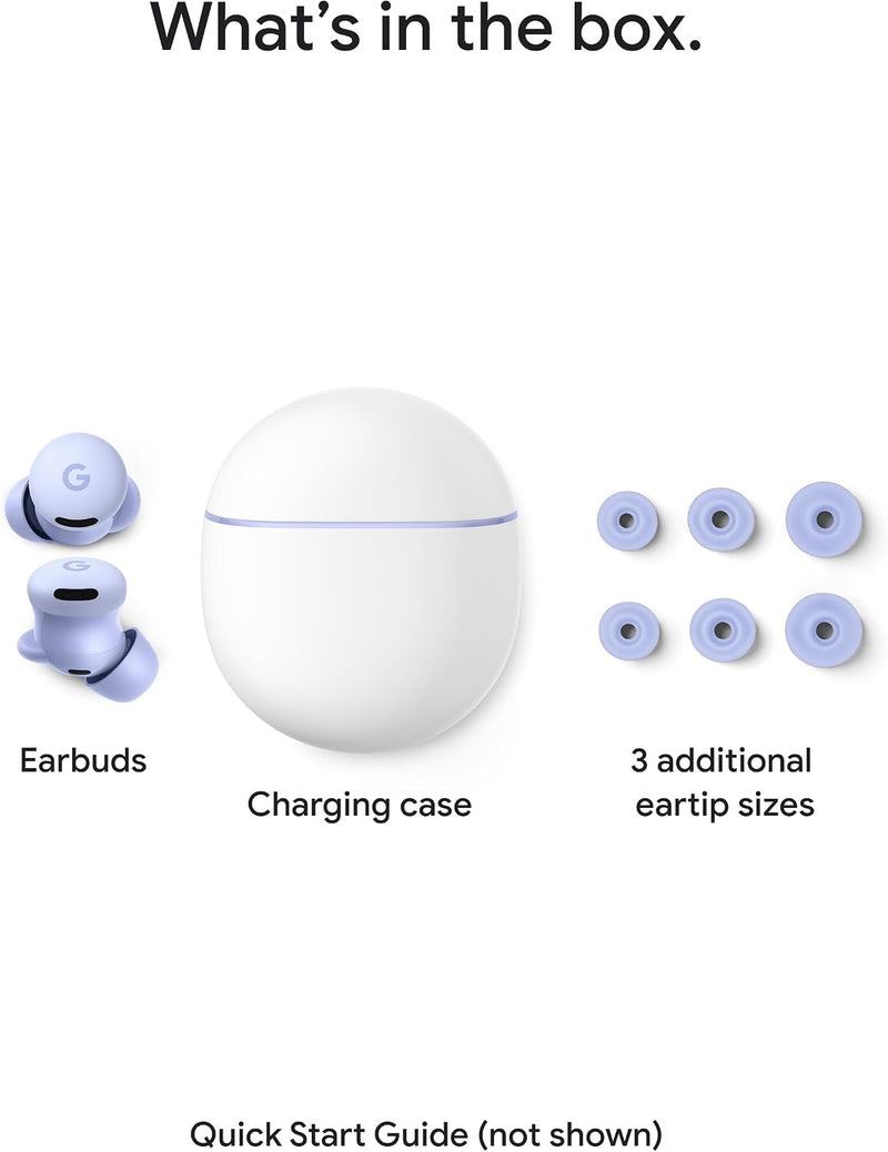 Google Pixel Buds 2a - Wireless Bluetooth Earbuds - Fog