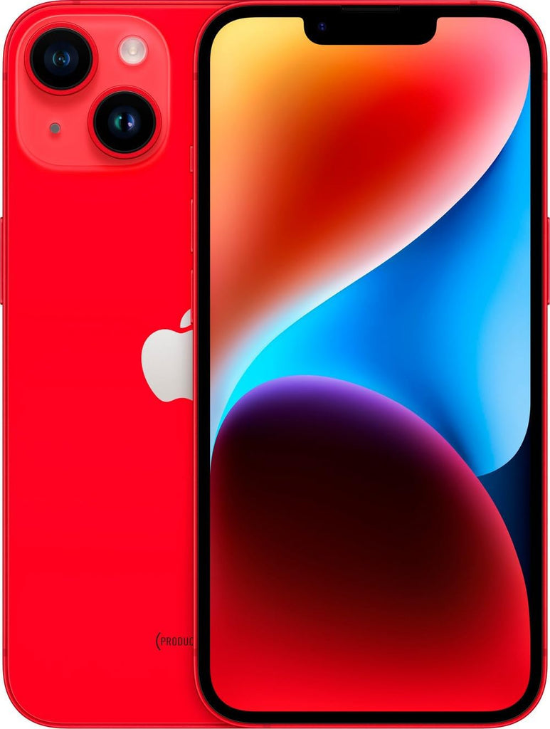 Apple iPhone 14, 128GB, (PRODUCT)Red for GSM Carriers (Renewed)