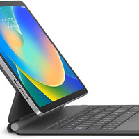 Funda con Teclado runelk para iPad 10.ª / 11.ª Gen (A16) - Gris