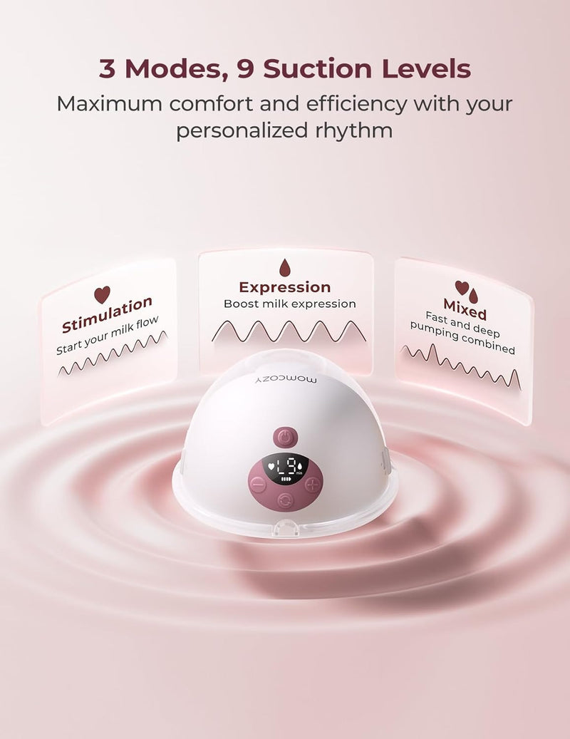Momcozy M5 Smart APP Controlled Wearable Breast Pump