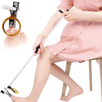 DEPSUNNY 32" Foldable Long Handle Toenail Clippers for Seniors w/Magnifier