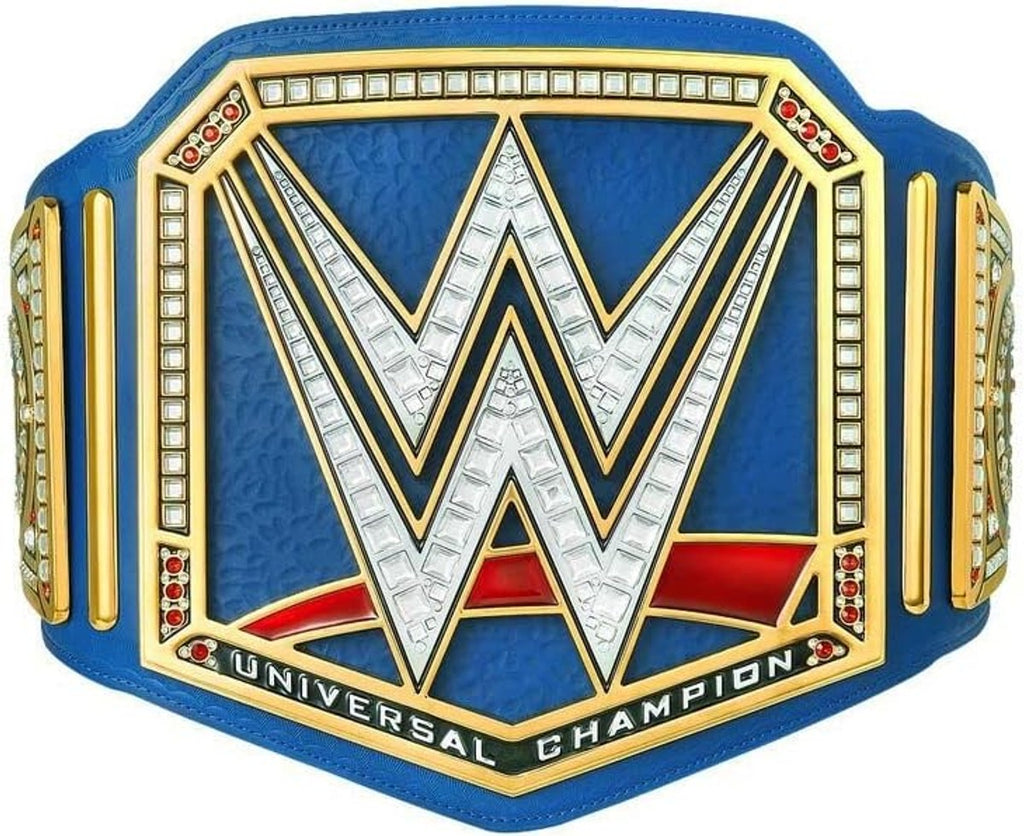 Ofertaza, WWE Authentic Wear Universal Championship Blue Commemorative Title Belt