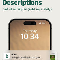 Blink Mini 2K+ (newest model) – Plug-in Home & Pet Indoor Security Camera with 2K video resolution, night vision, enhanced audio, motion detection – 2 cameras (White)