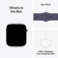 Apple Watch Series 11 GPS 46mm - Plateado / Correa Purple Fog