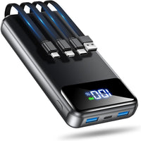 OHOVIV Portable Charger Power Bank 50000mAh,4 Built-in Cables Battery Pack