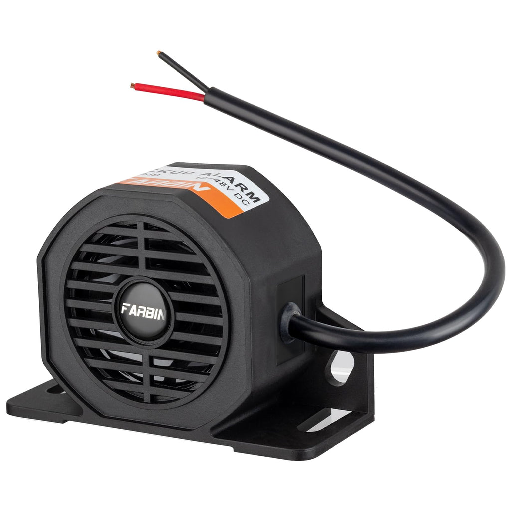 FARBIN Truck Back up Alarm 12V-48V Car Reverse Alarm Horn Backup Warning