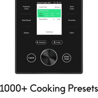 CHEF iQ Smart Pressure Cooker with WiFi and Built-in Scale