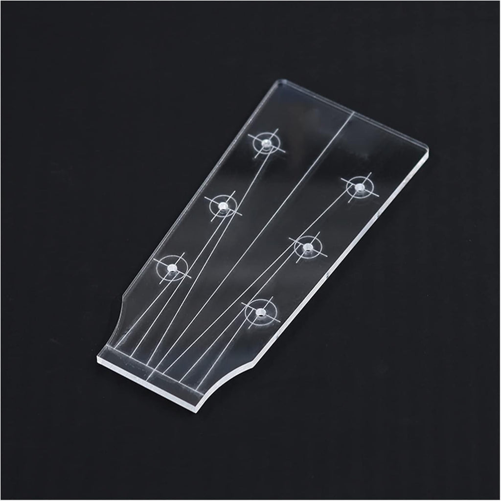 Guitar Tools Guitar Head Template Electric Guitar Acoustic Guitar Ukulele Transparent Template Guitar Making Mold (1)