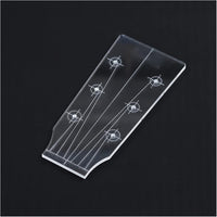 Guitar Tools Guitar Head Template Electric Guitar Acoustic Guitar Ukulele Transparent Template Guitar Making Mold (1)
