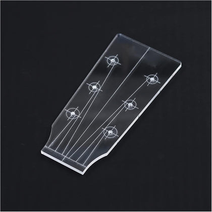 Guitar Tools Guitar Head Template Electric Guitar Acoustic Guitar Ukulele Transparent Template Guitar Making Mold (1)