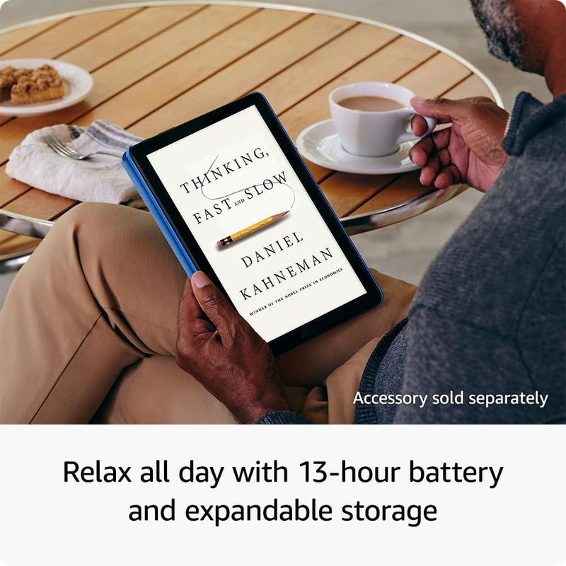 Amazon Fire Tablets Amazon Fire HD 10 tablet, built for relaxation, 10.1" vibrant Full HD screen, octa-core processor, 4 GB RAM, 32 GB, Black