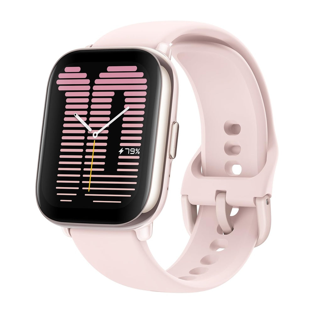 Amazfit Active Reloj Inteligente de 1.65 cm, IA de fitness, entrenador de sueño, GPS, Alexa, Bluetooth, batería de 14 días, Android/iPhone