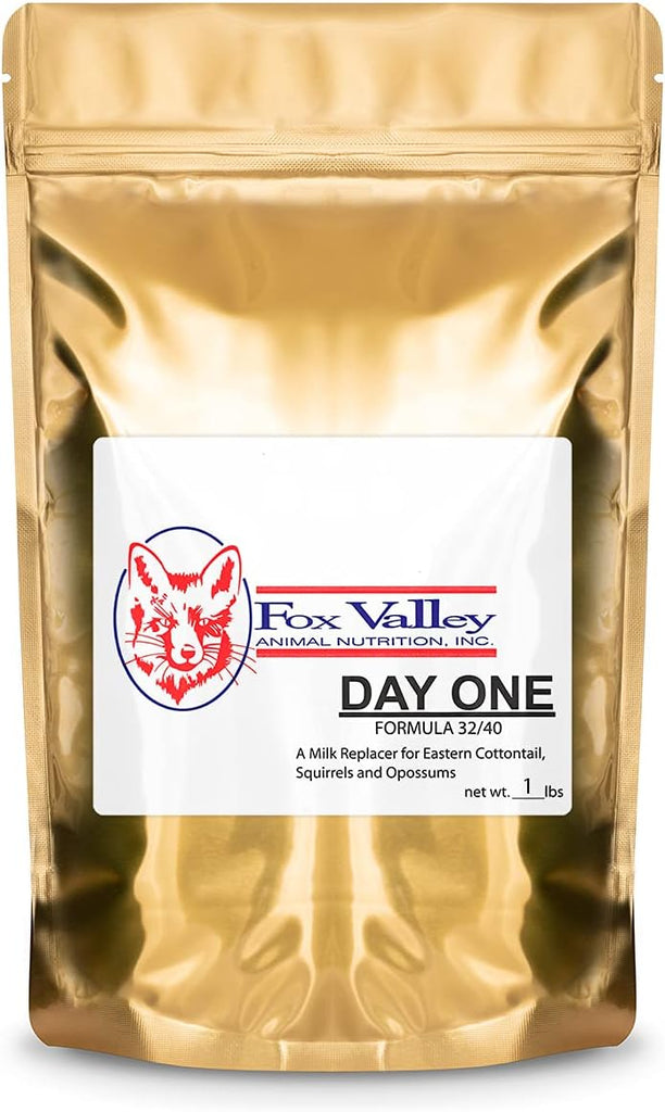 Fox Valley DAY ONE 32/40 Formula for Squirrels, Rabbits and Opossums, 16 ounces