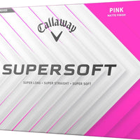 Callaway Golf Supersoft Golf Balls (2025, Pink)