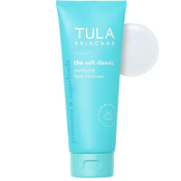 TULA Skincare Cult Classic Purifying Face Cleanser, Daily Wash for Pores & Skin Balance with Prebiotic Extracts, Antioxidants & Turmeric, Deep Cleansing Formula, 6.7 FL OZ