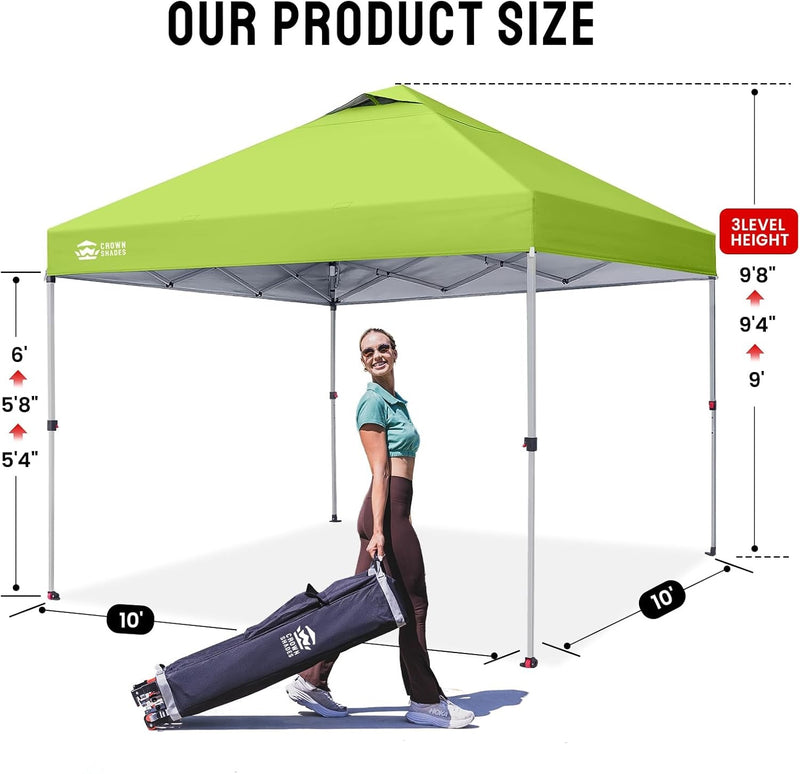CROWN SHADES 10x10 Pop Up Canopy
